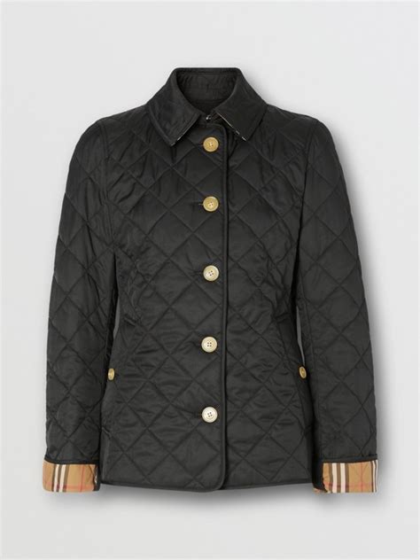 burberry jacket women holt renft|BURBERRY Quilted Cotton Blend Jacket .